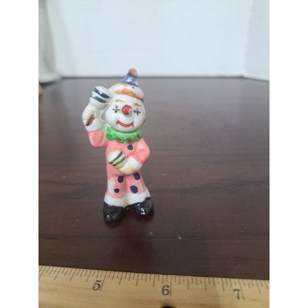 Vintage Price Products Clown With Bells Figurine